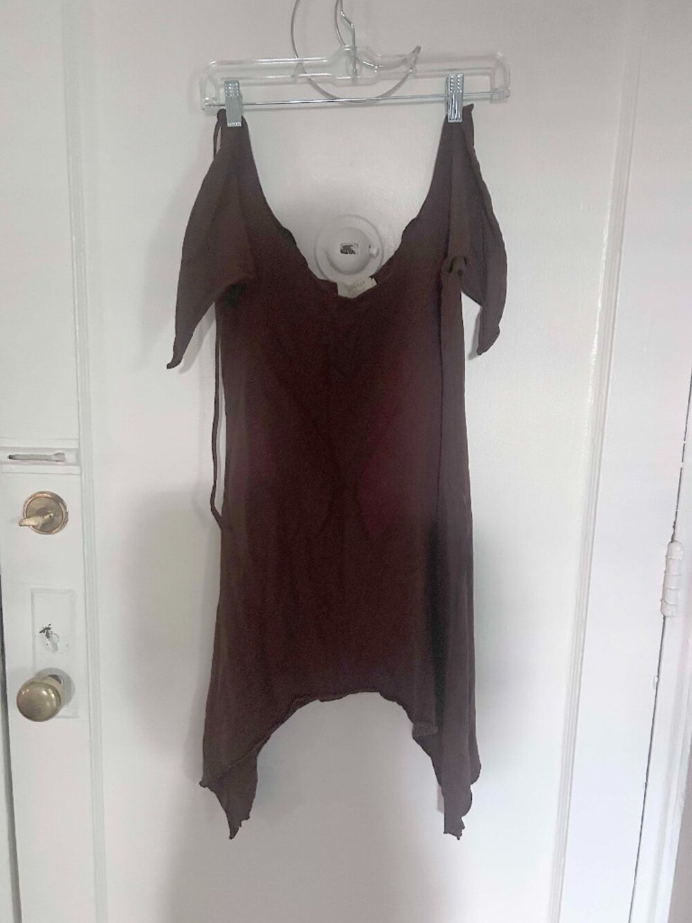 ZhenNymph Brown pixie dress shirt